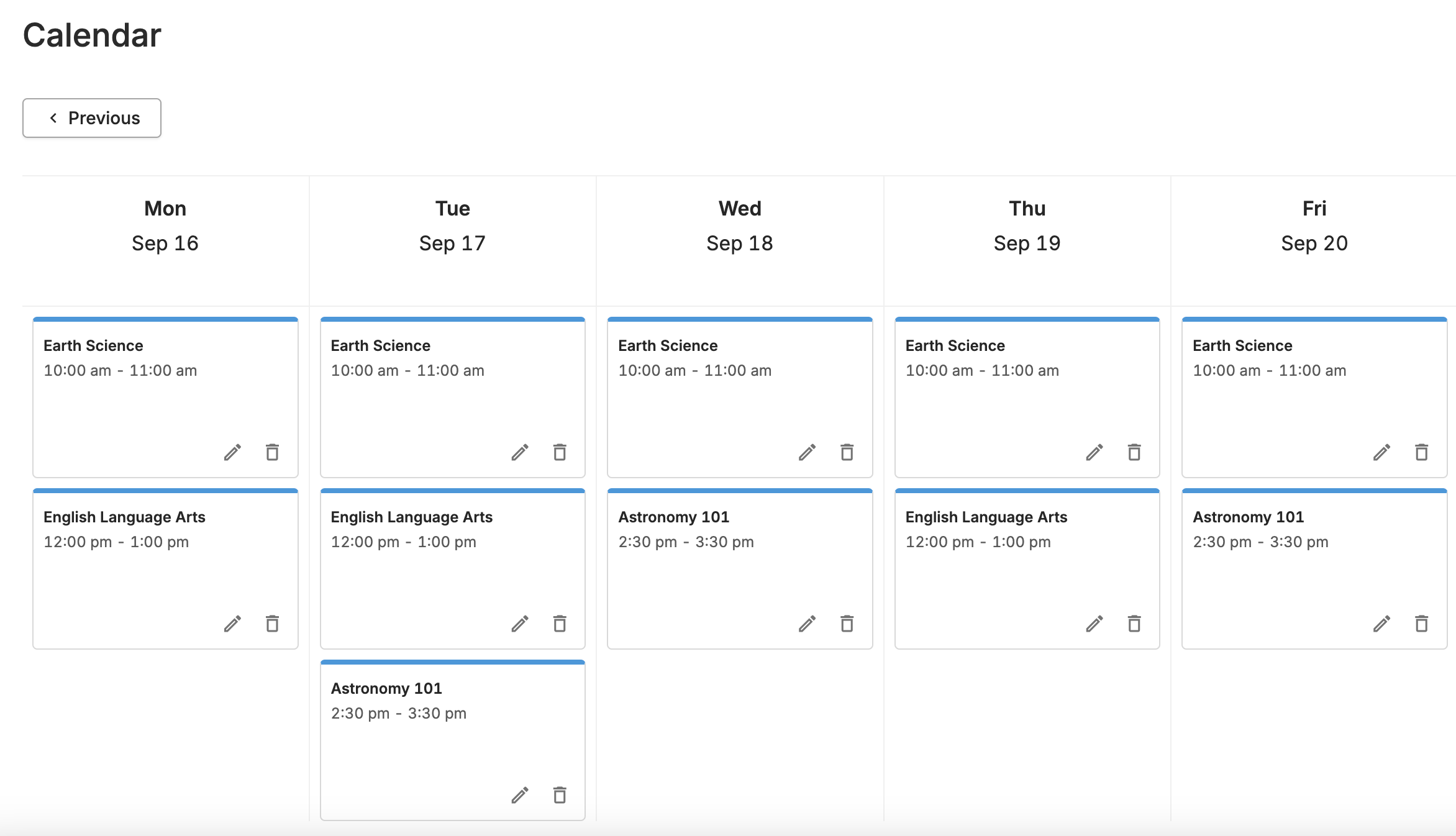 Set Up a Scheduled Session