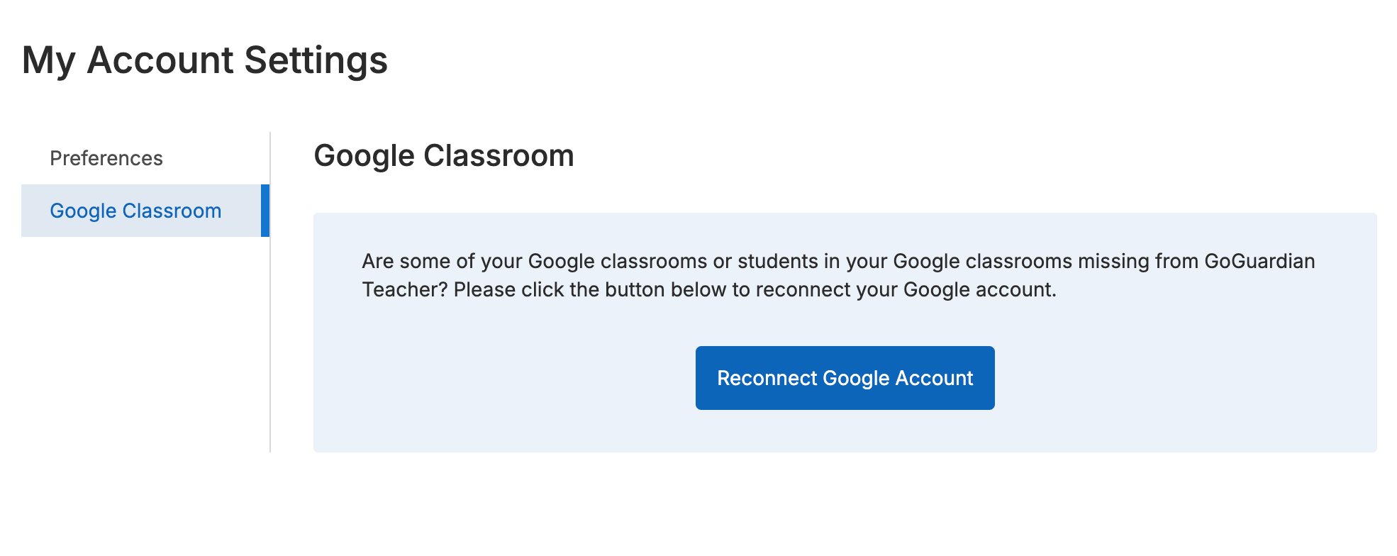 Classroom Shows "Imported" but Is Missing from Active Classrooms