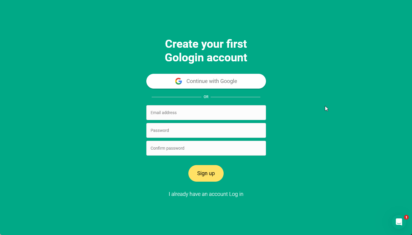 Forgot Password