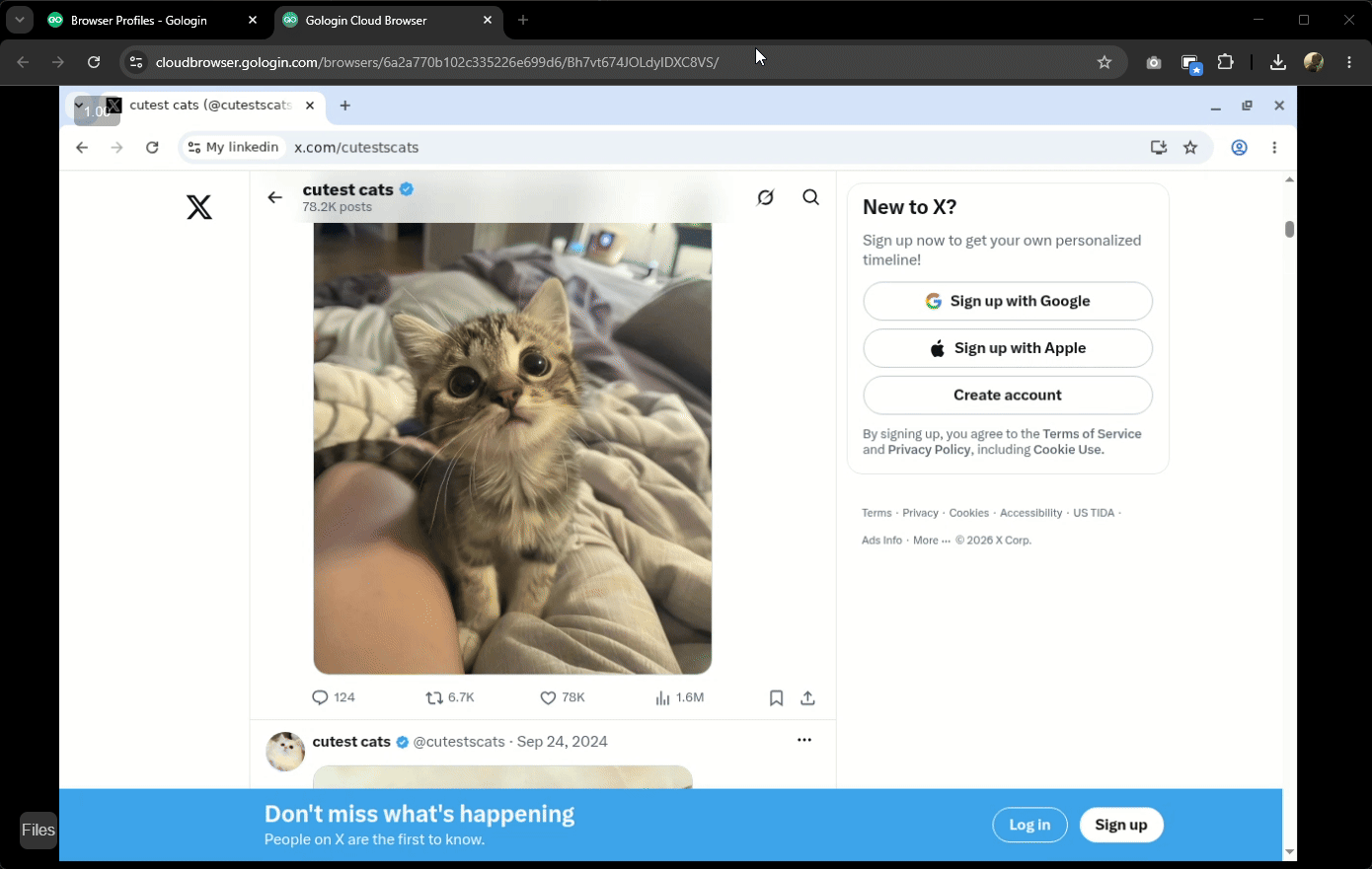 Gologin Cloud Downloading Files