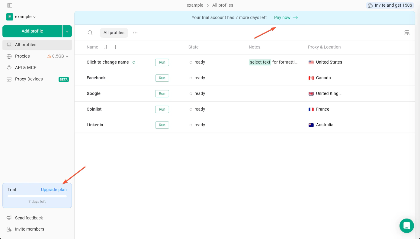 Go To Pricing Page