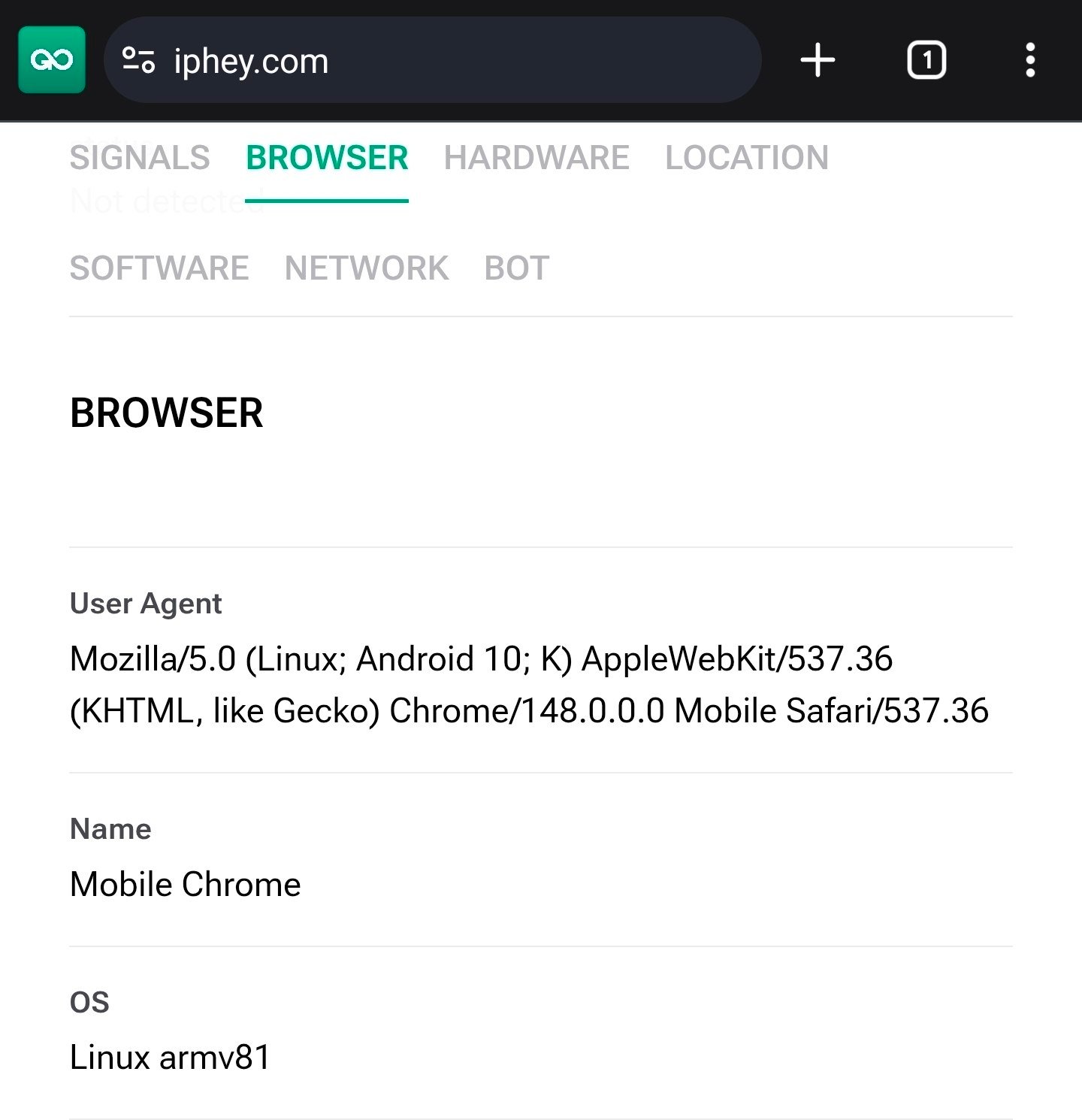Gologin Android app
