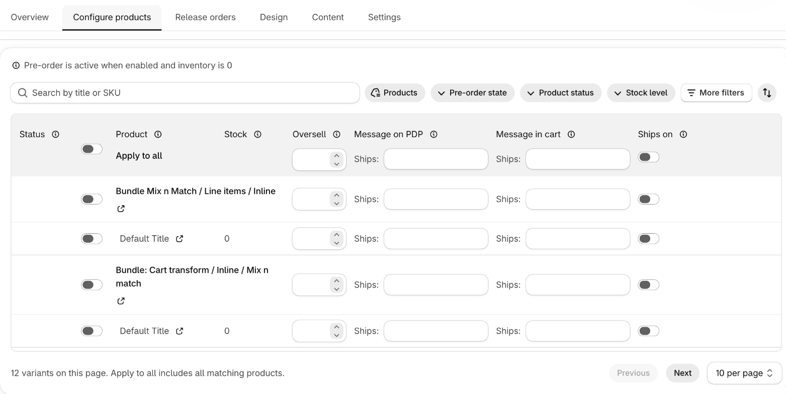 Bloom Product Manager