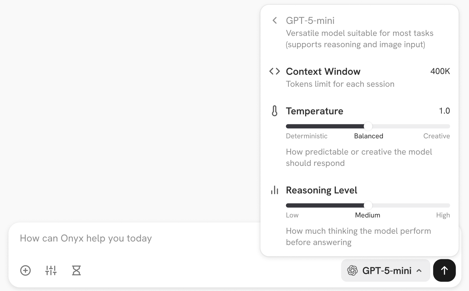 محدد النموذج