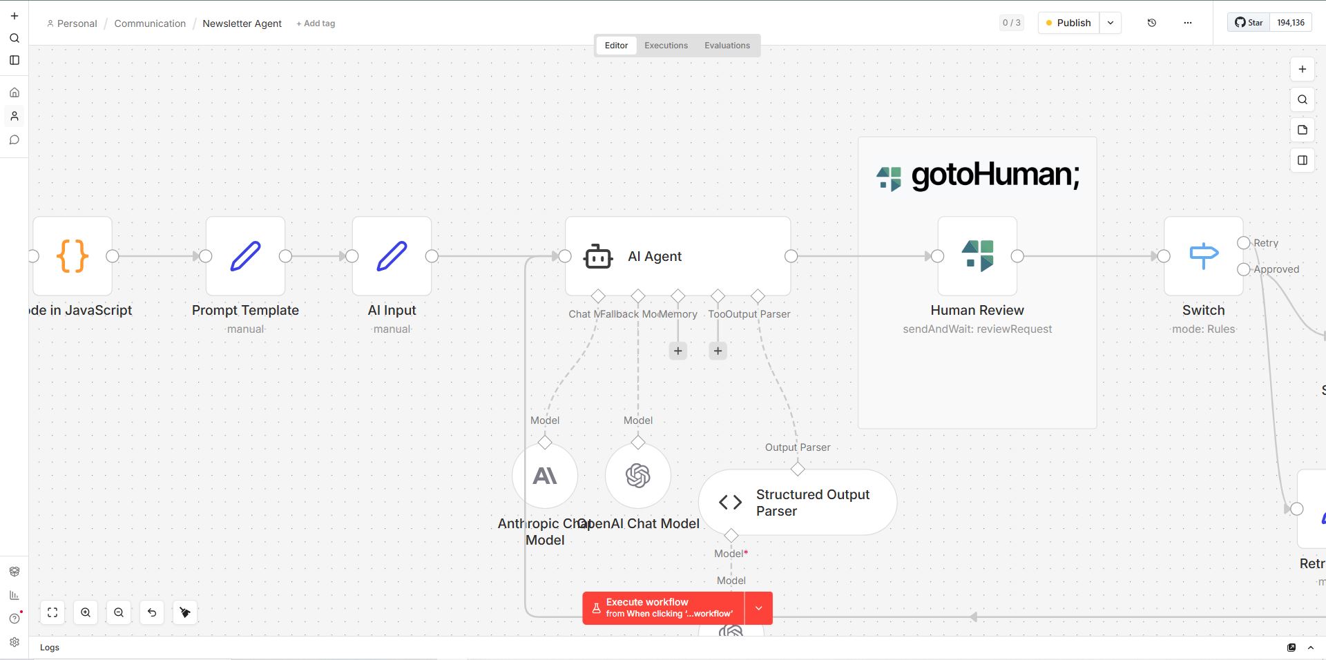 n8n - gotoHuman Developer Docs