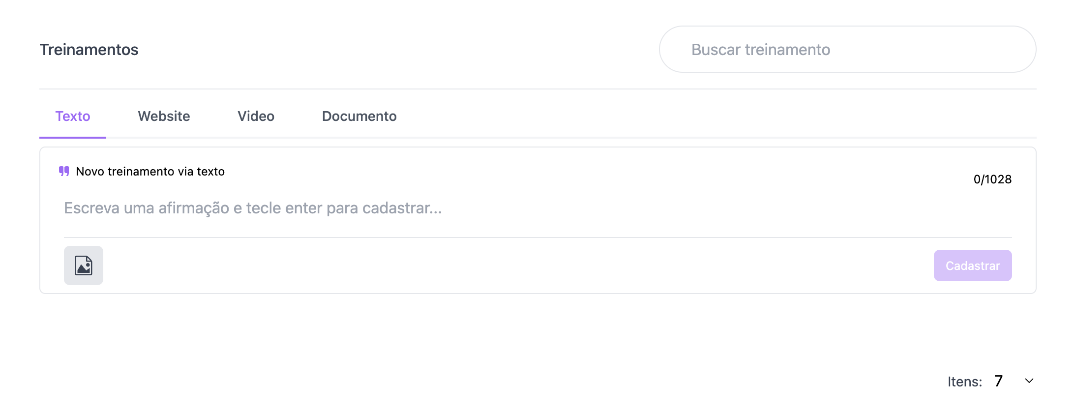 Perfil do agente