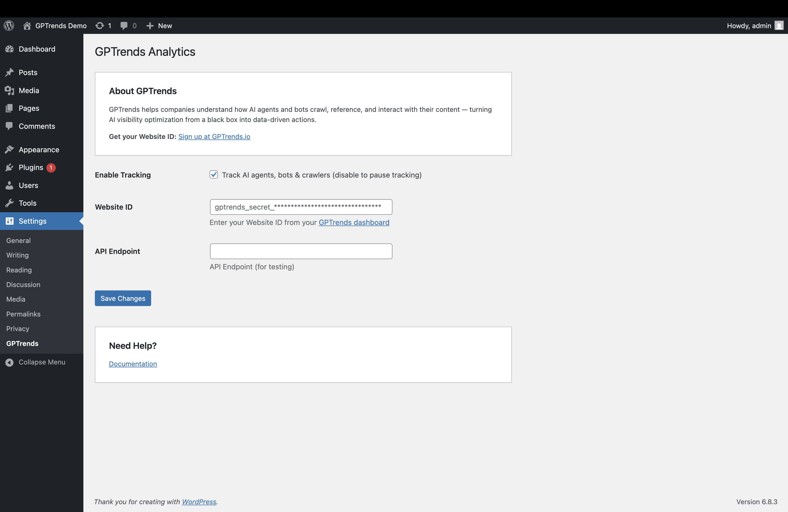 Wp Configure Plugin Pn