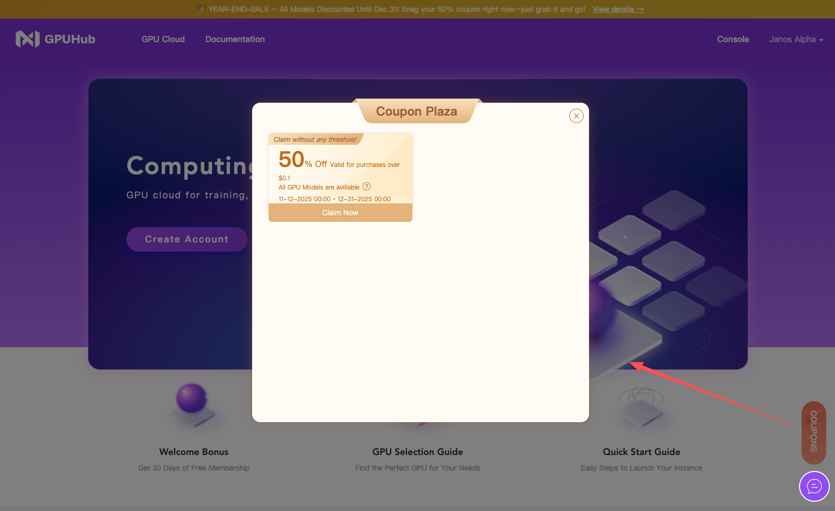 Coupons & Vouchers - Mint Starter Kit