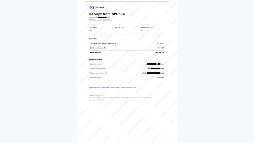 Recharge Invoice Invoice Application - Mint Starter Kit