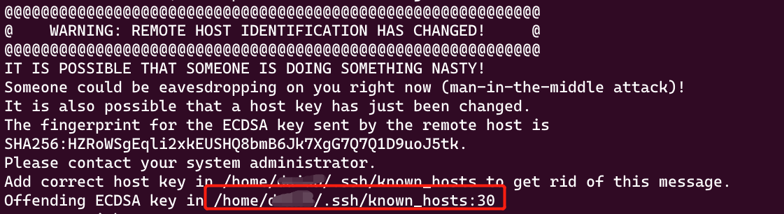 SSH-Based Connection Exception - Mint Starter Kit