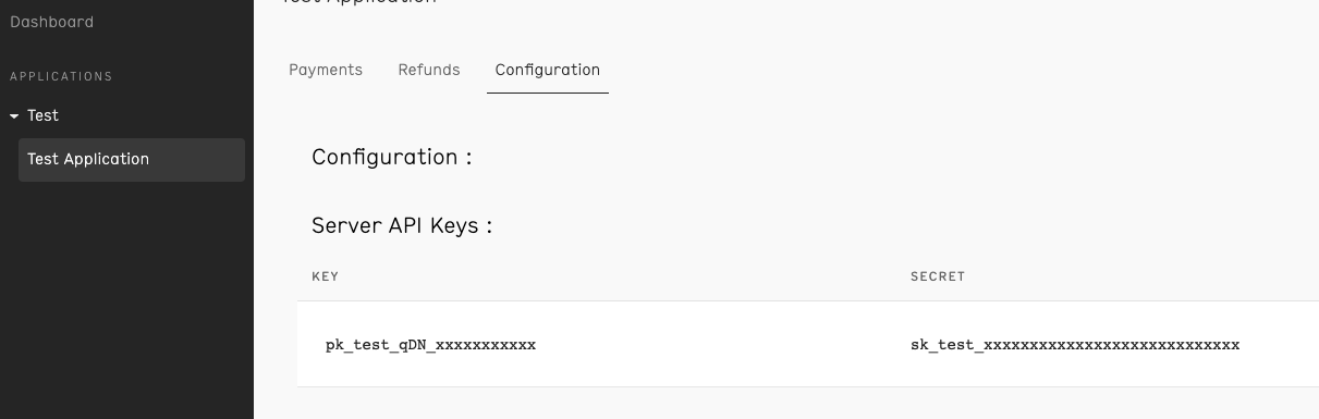 Banked API Key