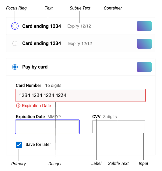 Theming options