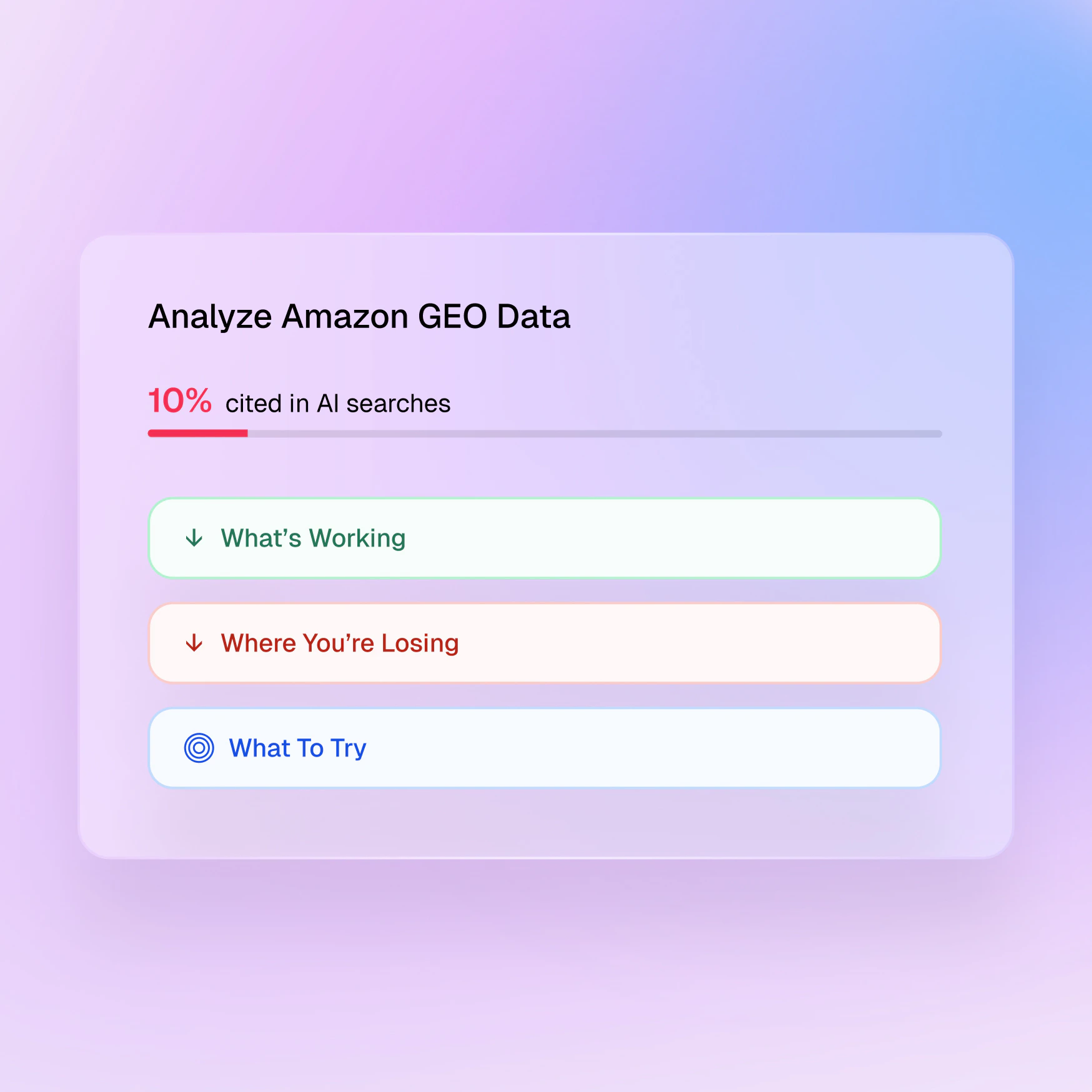 GEO announcement GEO announcement light mode