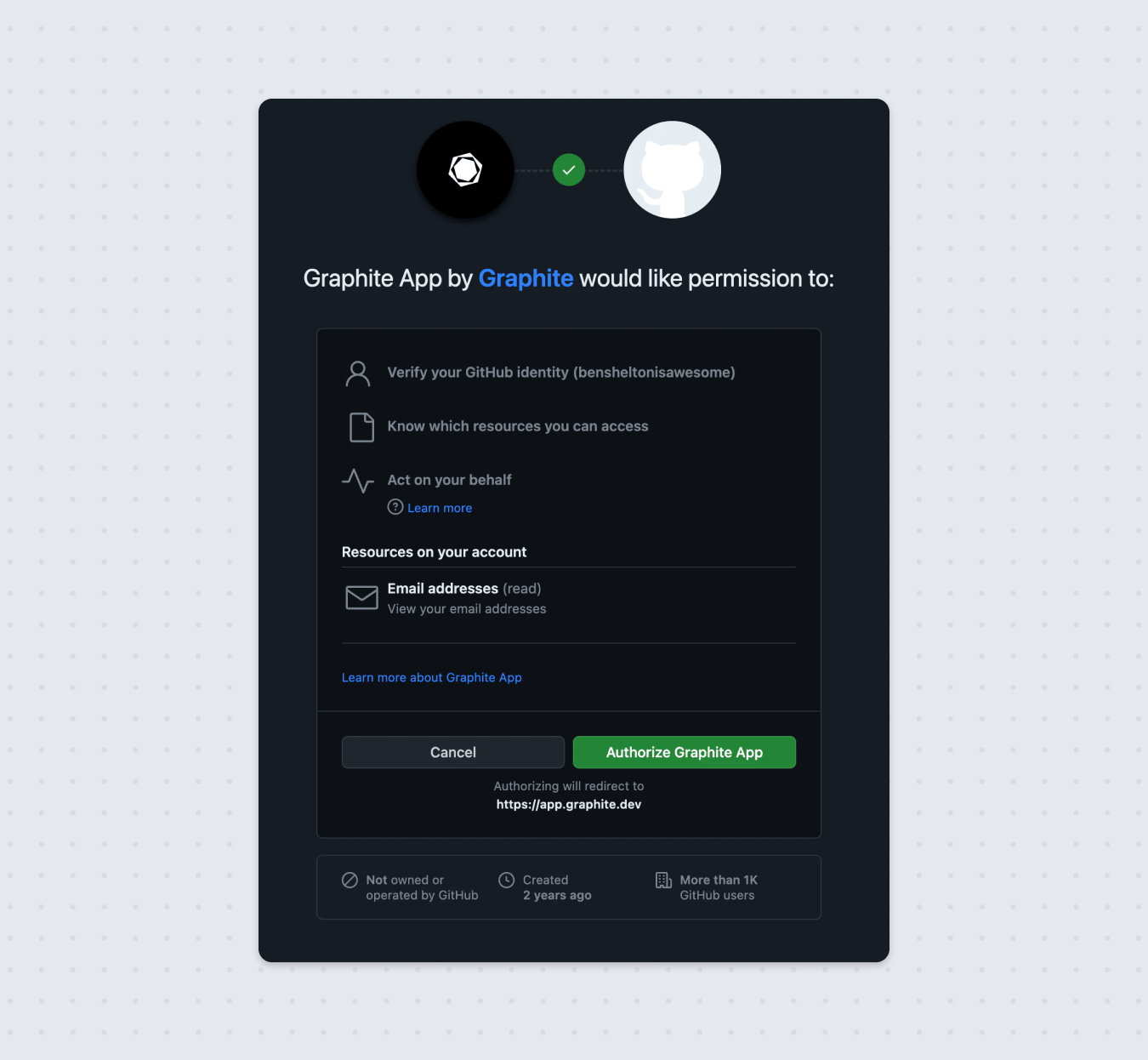 Graphite App Logo Onboarding FAQs - Graphite