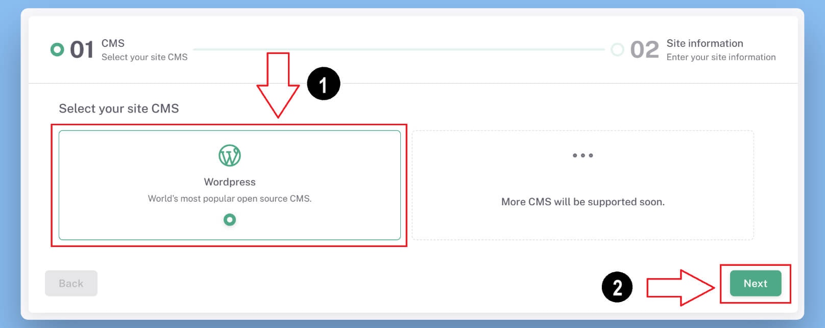 GravityBlogs cms selector