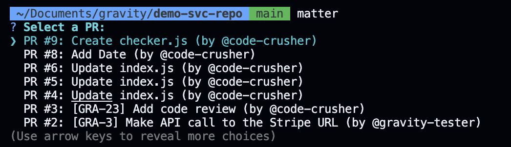 MatterAI Github Connect