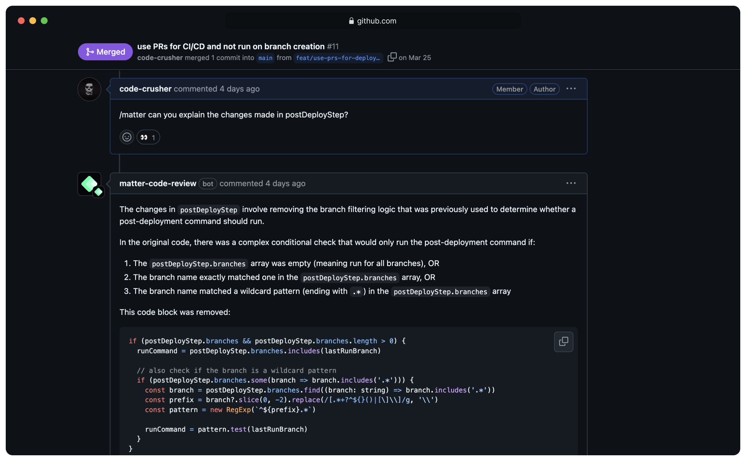 Advanced Code Understanding