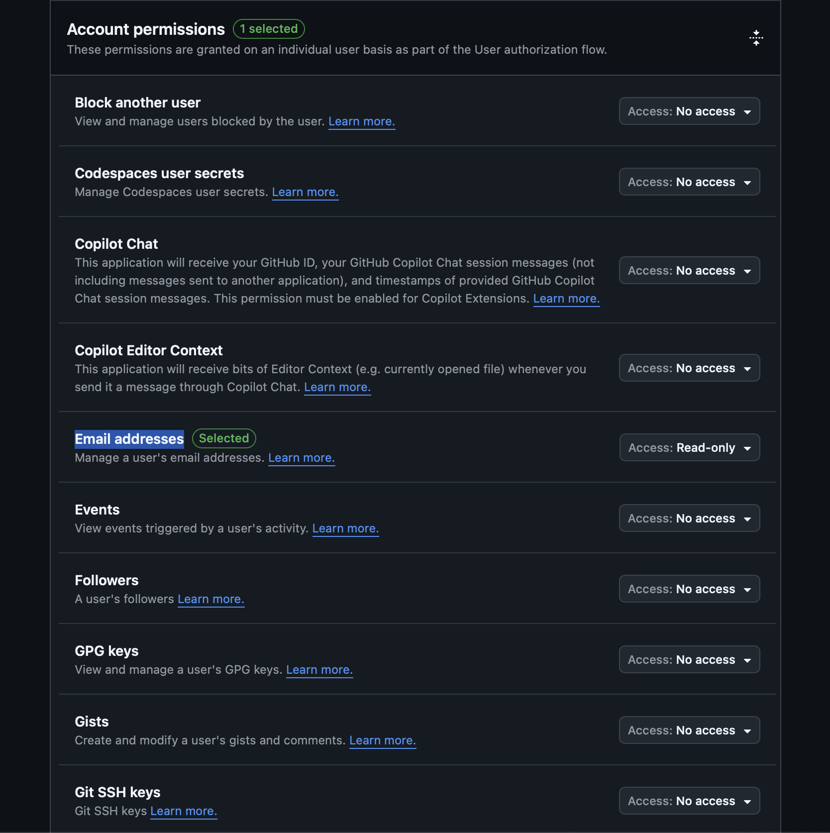 GitHub App Permissions