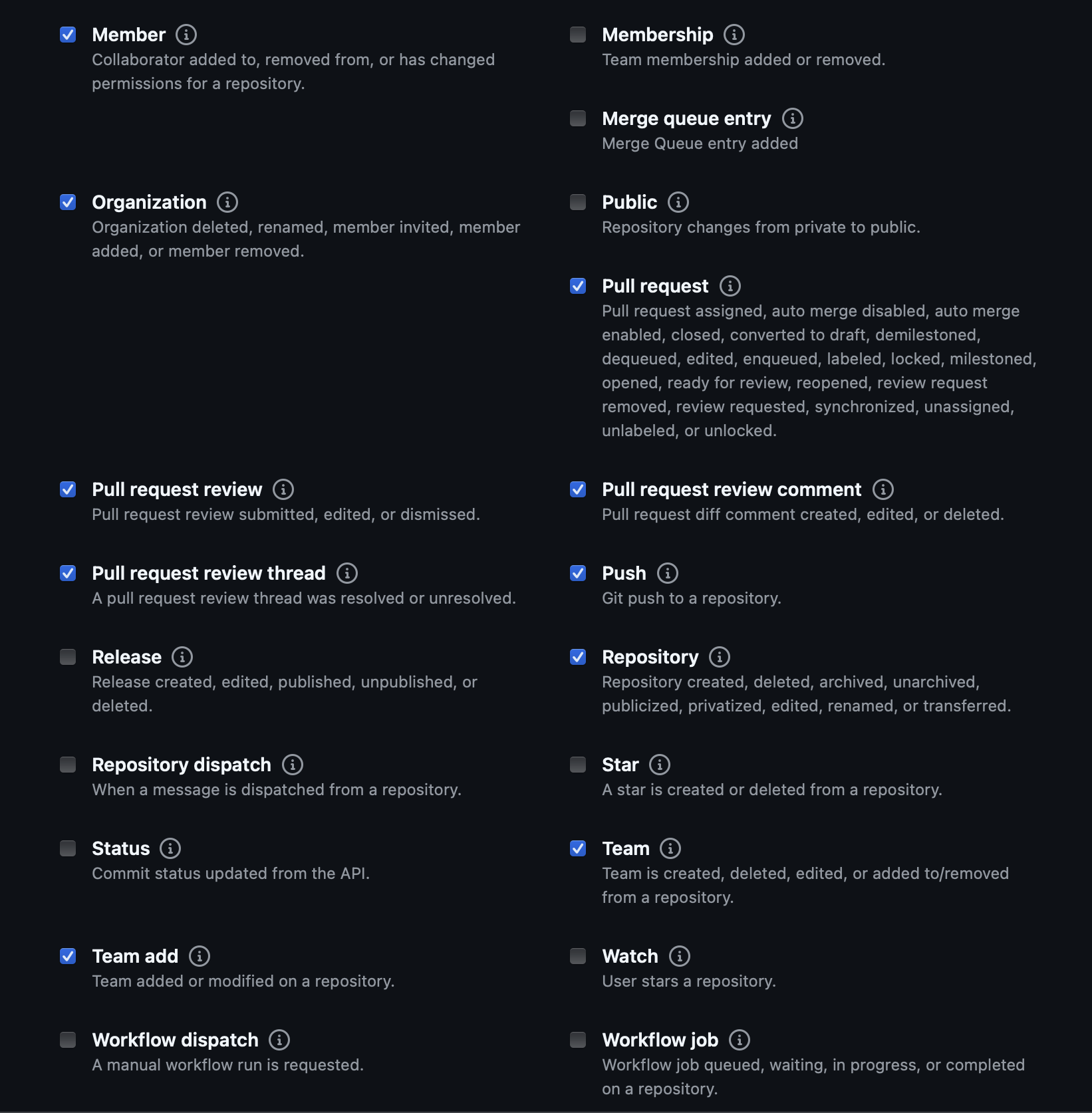 GitHub App Events