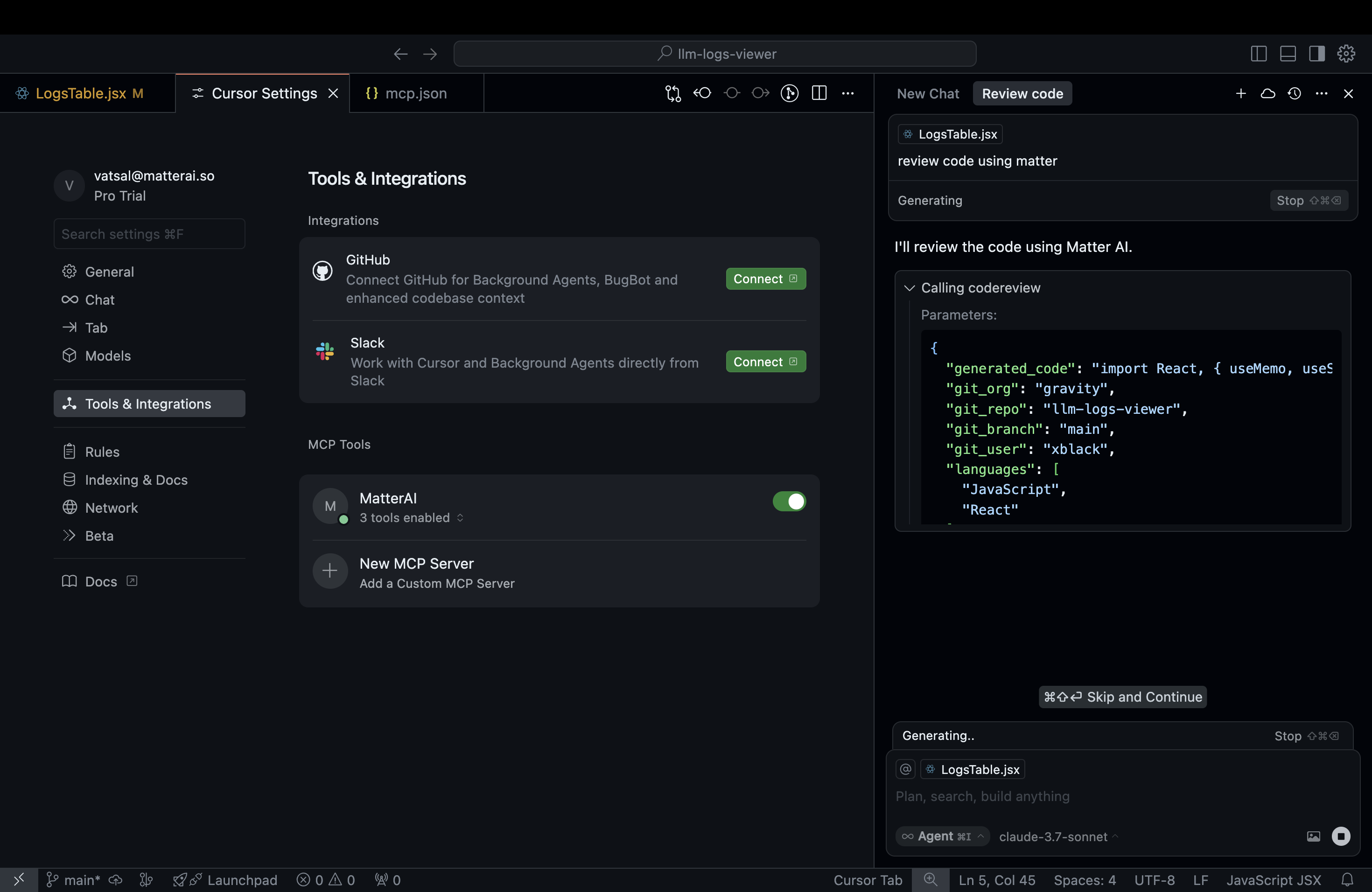 MatterAI MCP Server