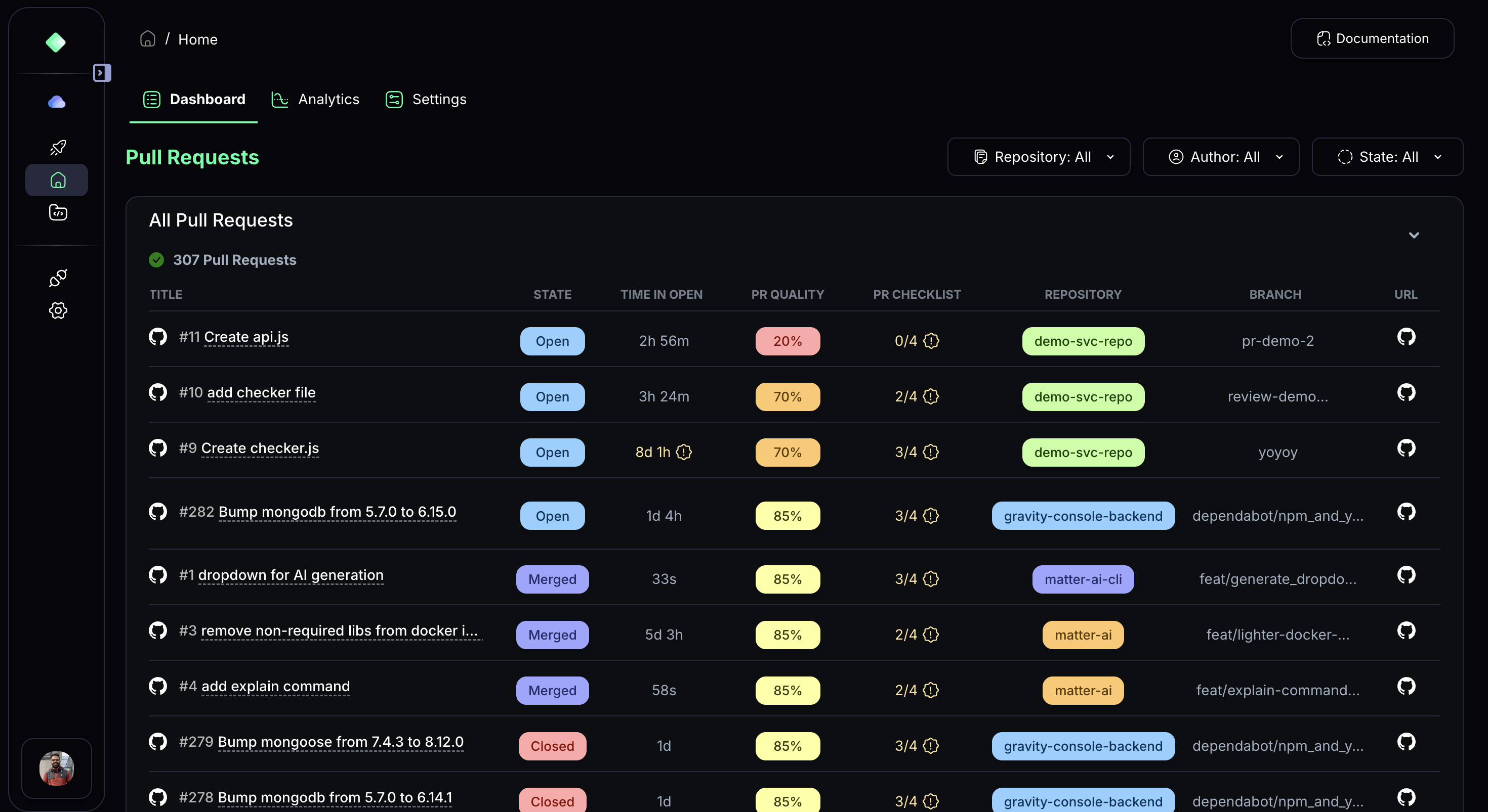 MatterAI Code Review Agent