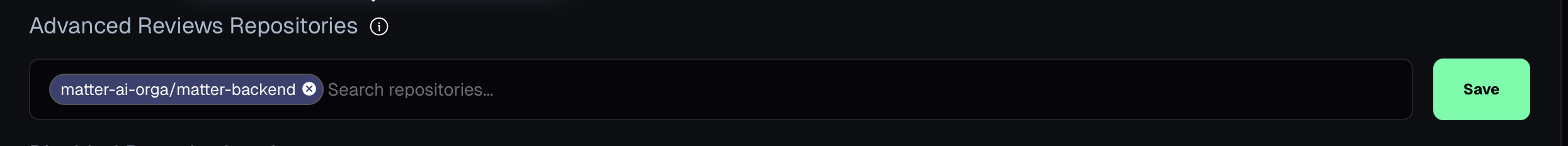 Advanced Code Review Repositories