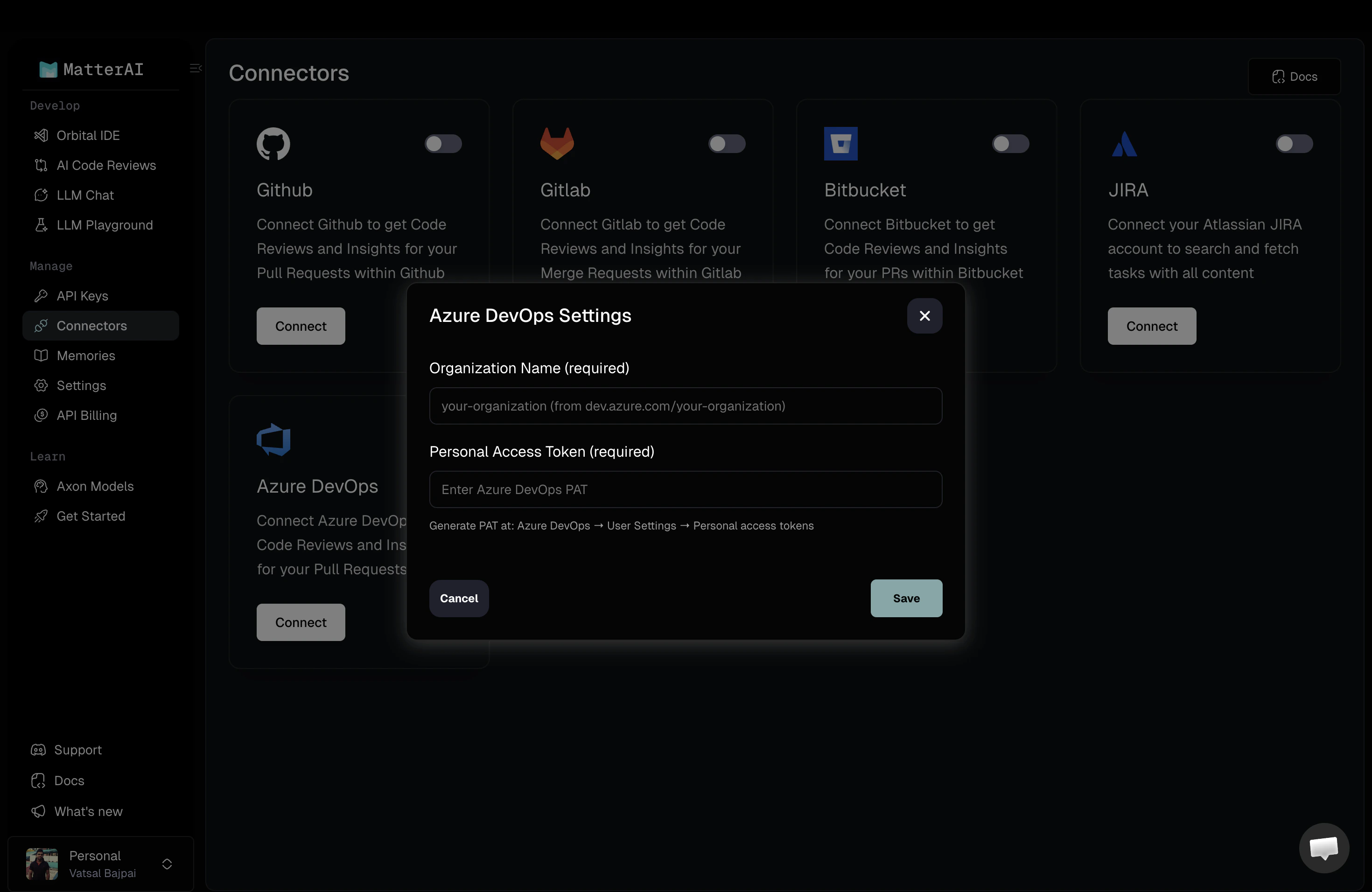 Selecting Repositories