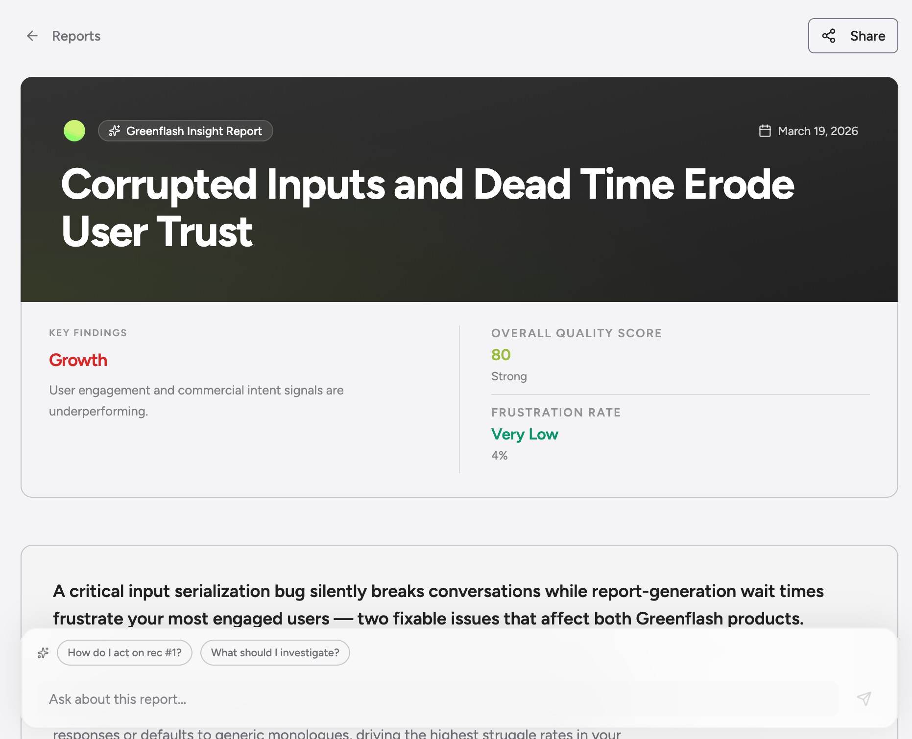 Insight Report