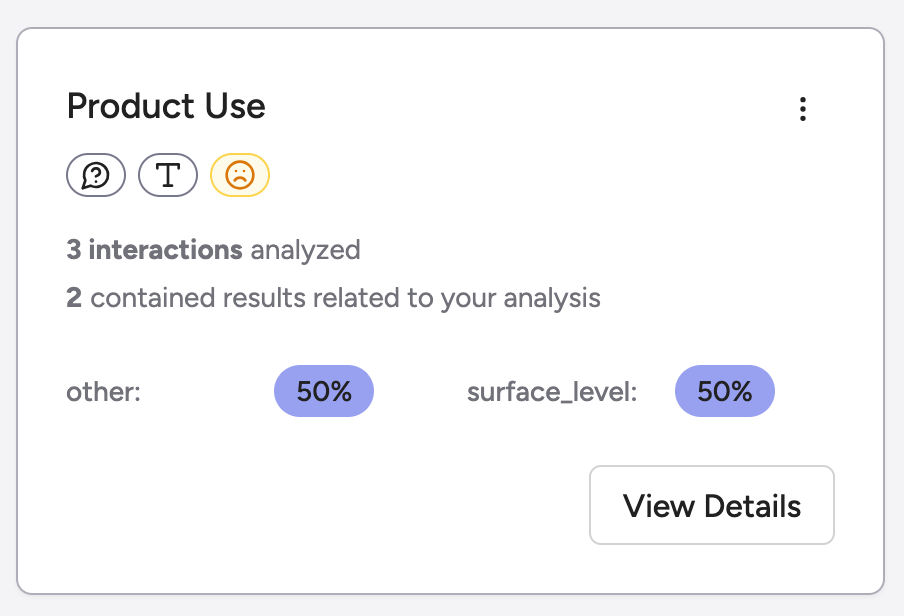 Custom Analyses UI