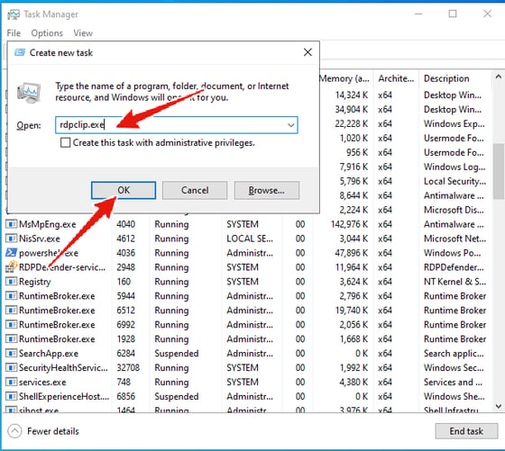RDP Copy & Paste Not Working - NYCServers Docs