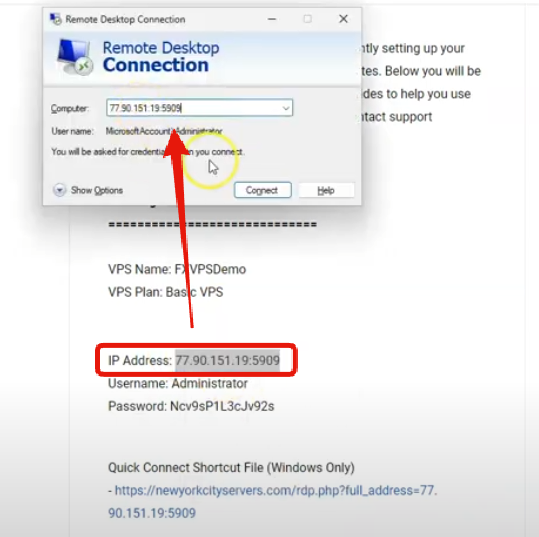 Connect from Windows PC - NYCServers Docs