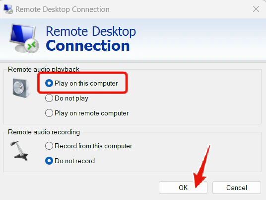 Audio Settings