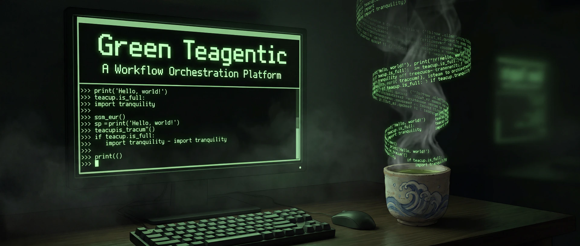 Green Teagentic — a workflow orchestration platform