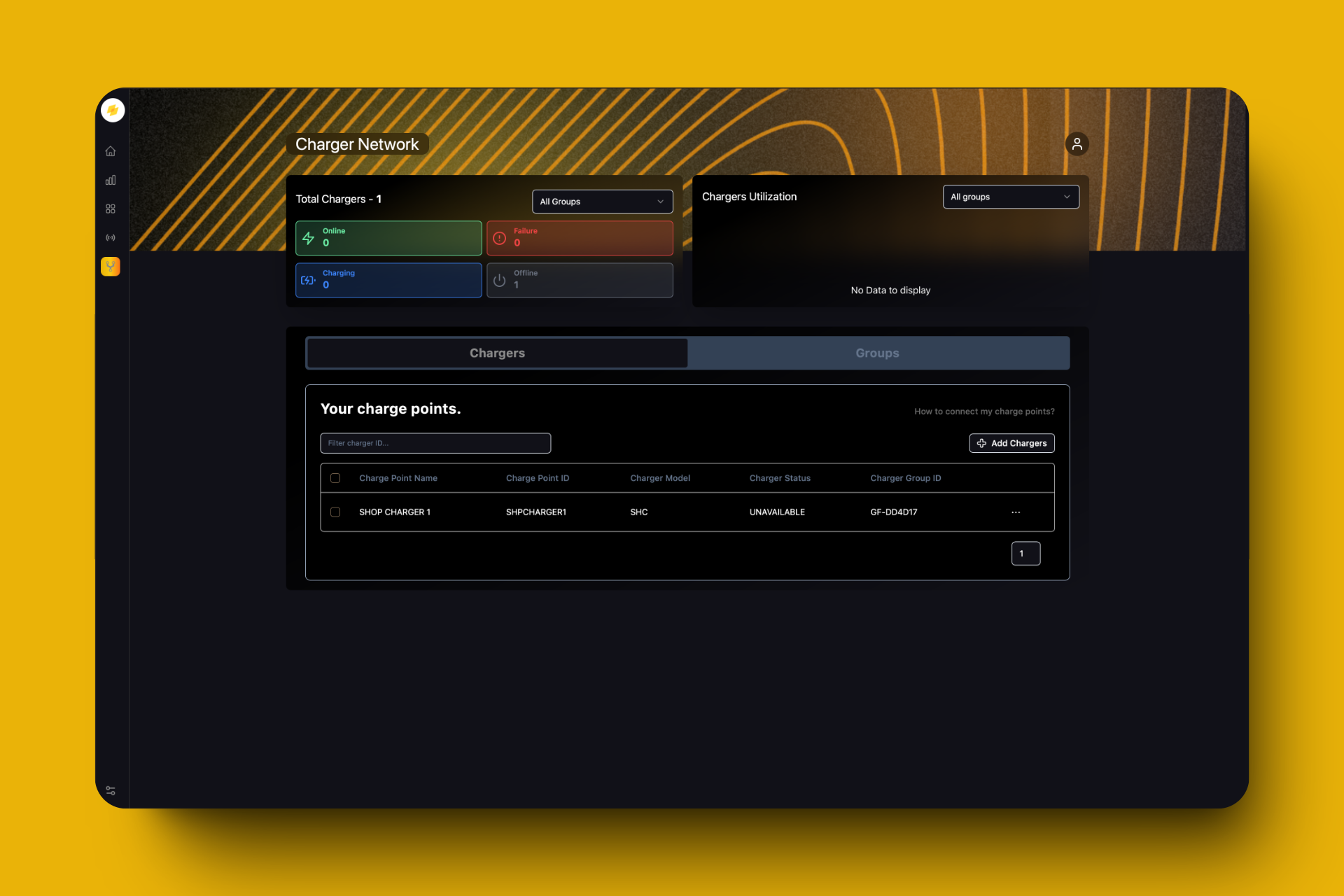 Newly Added Charger Shown as Offline