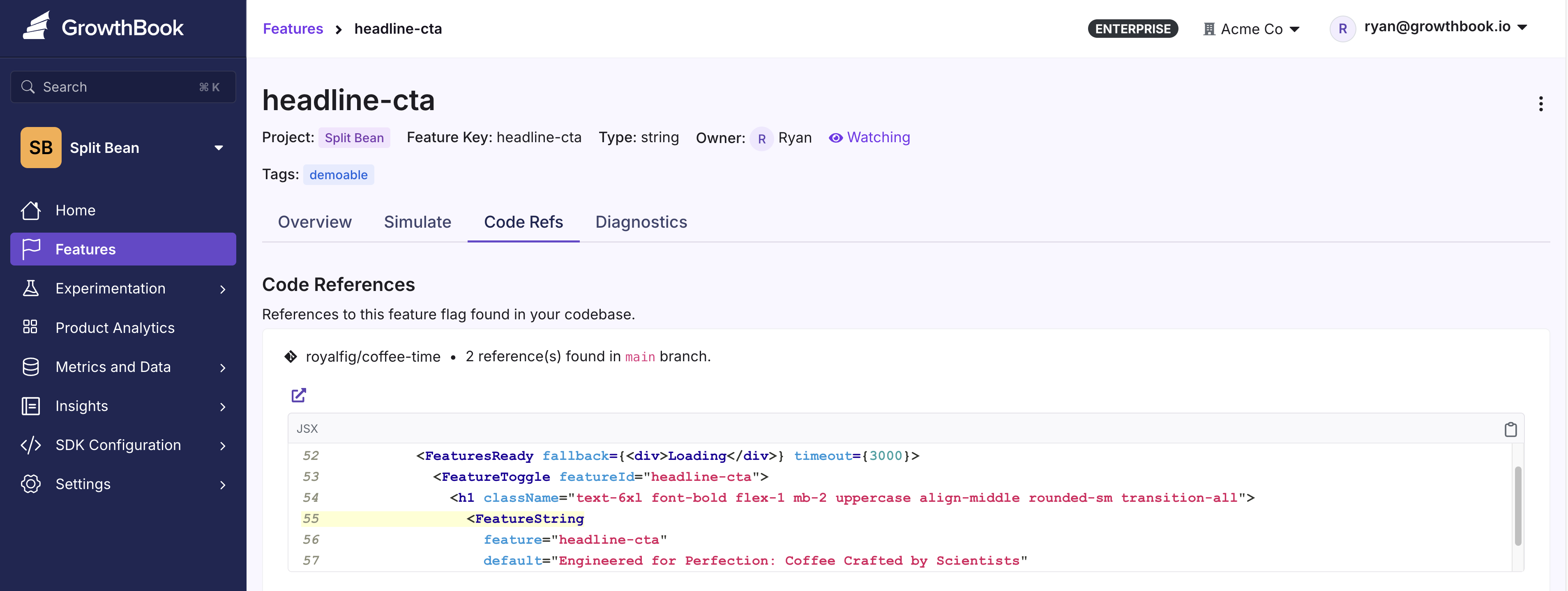 Code References