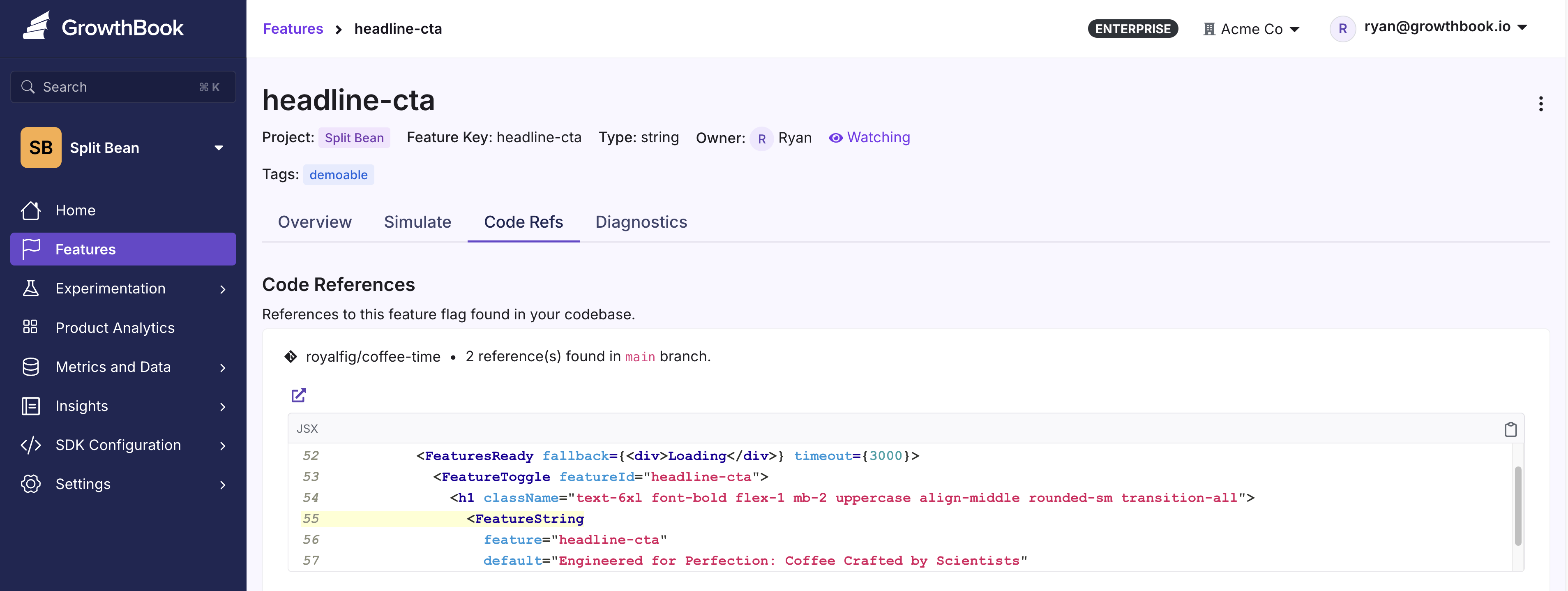 Code References
