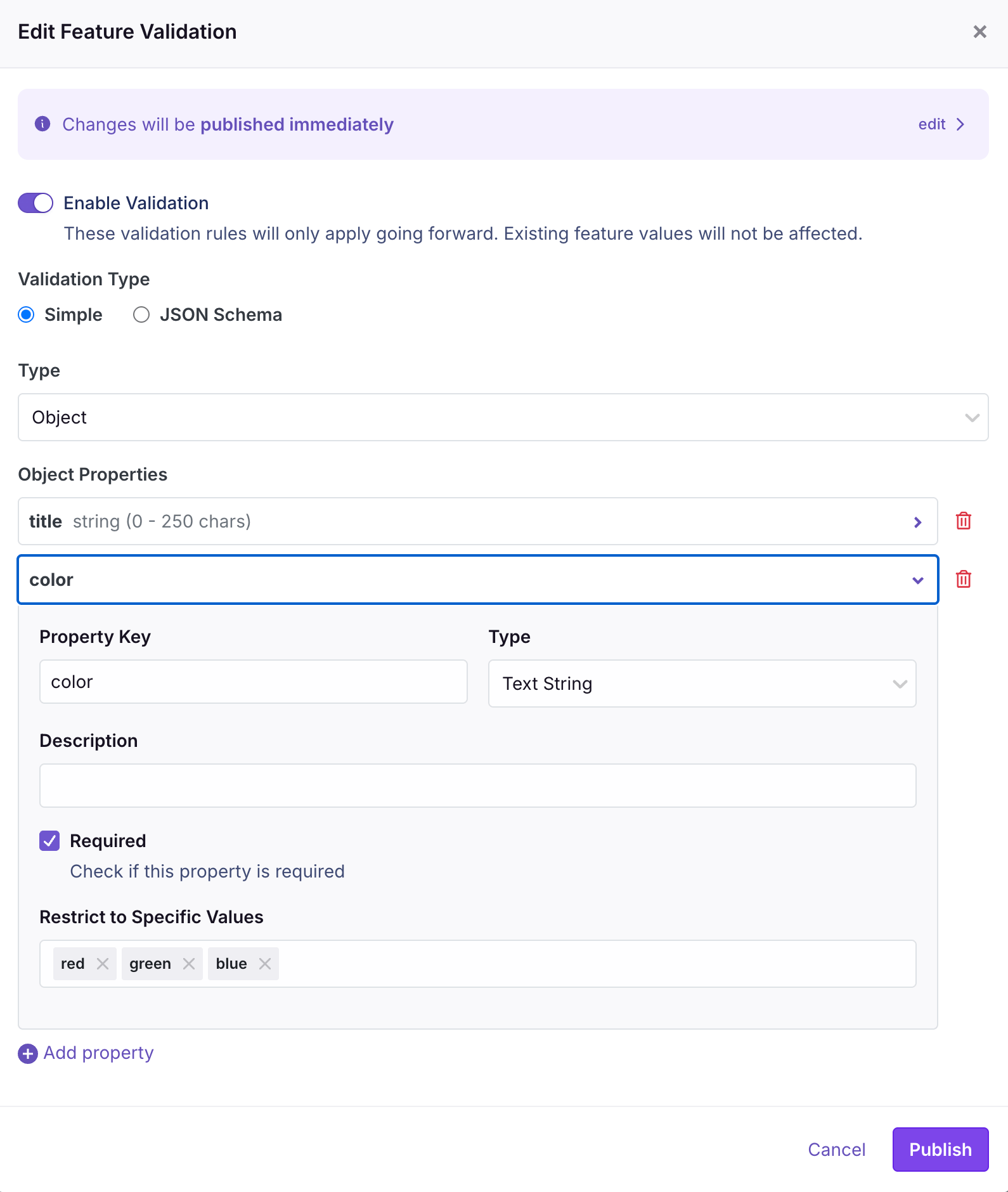 JSON Schema Editor