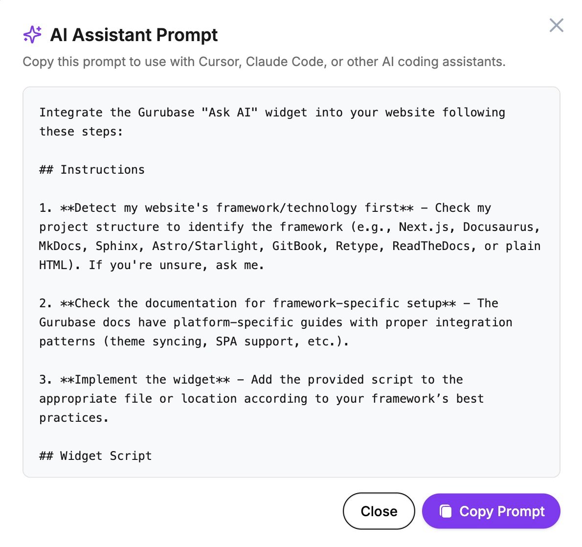AI Assistant Prompt