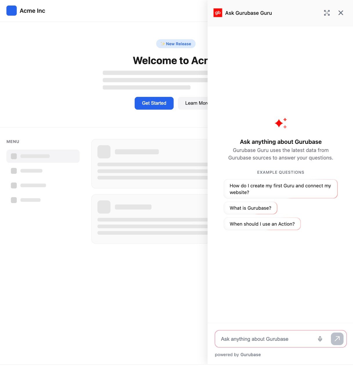 Sidebar Mode