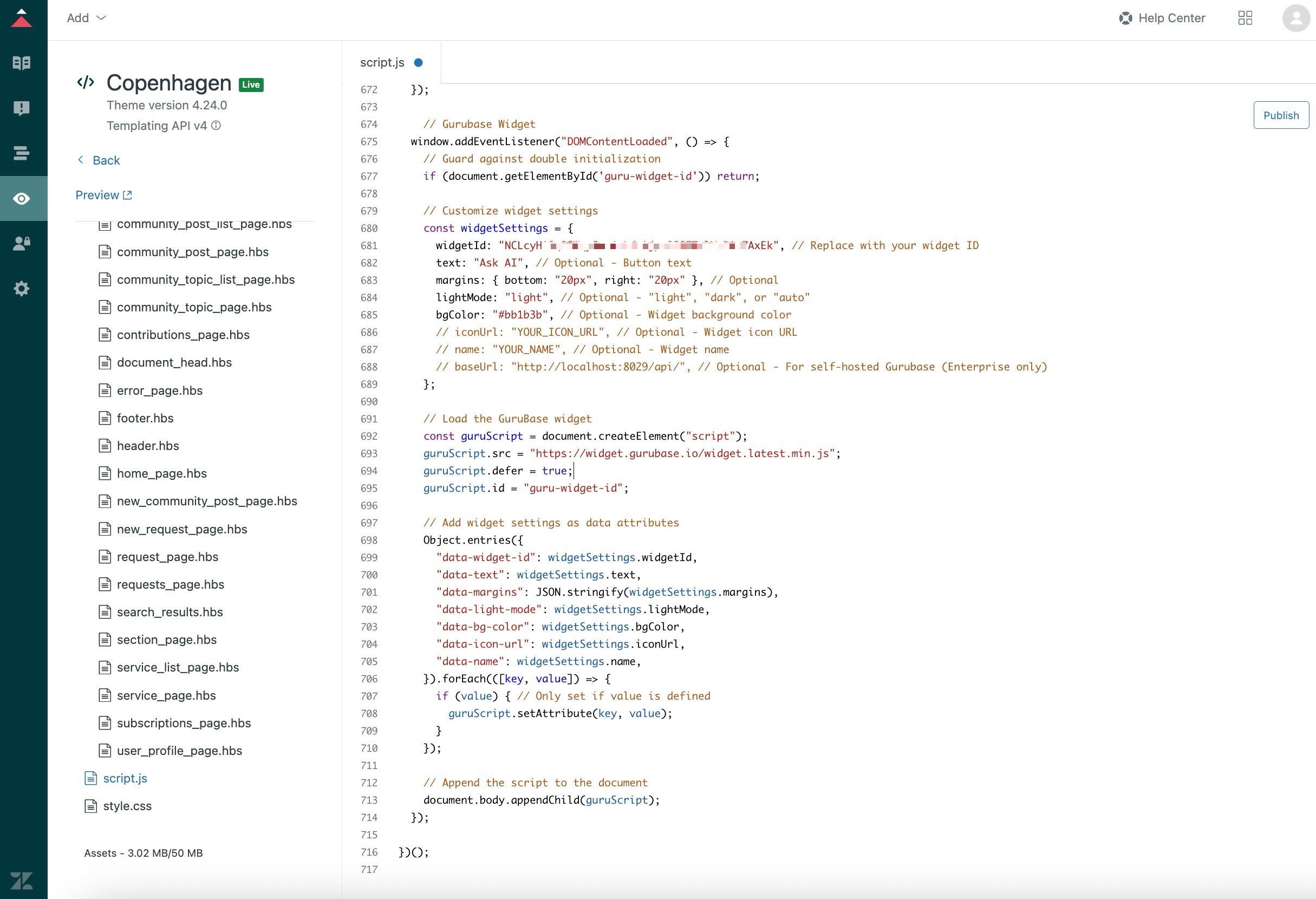 Zendesk Help Center Customize