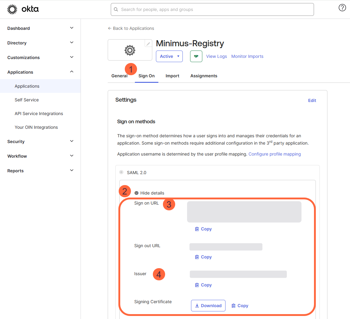 Okta Sign On Details Pn