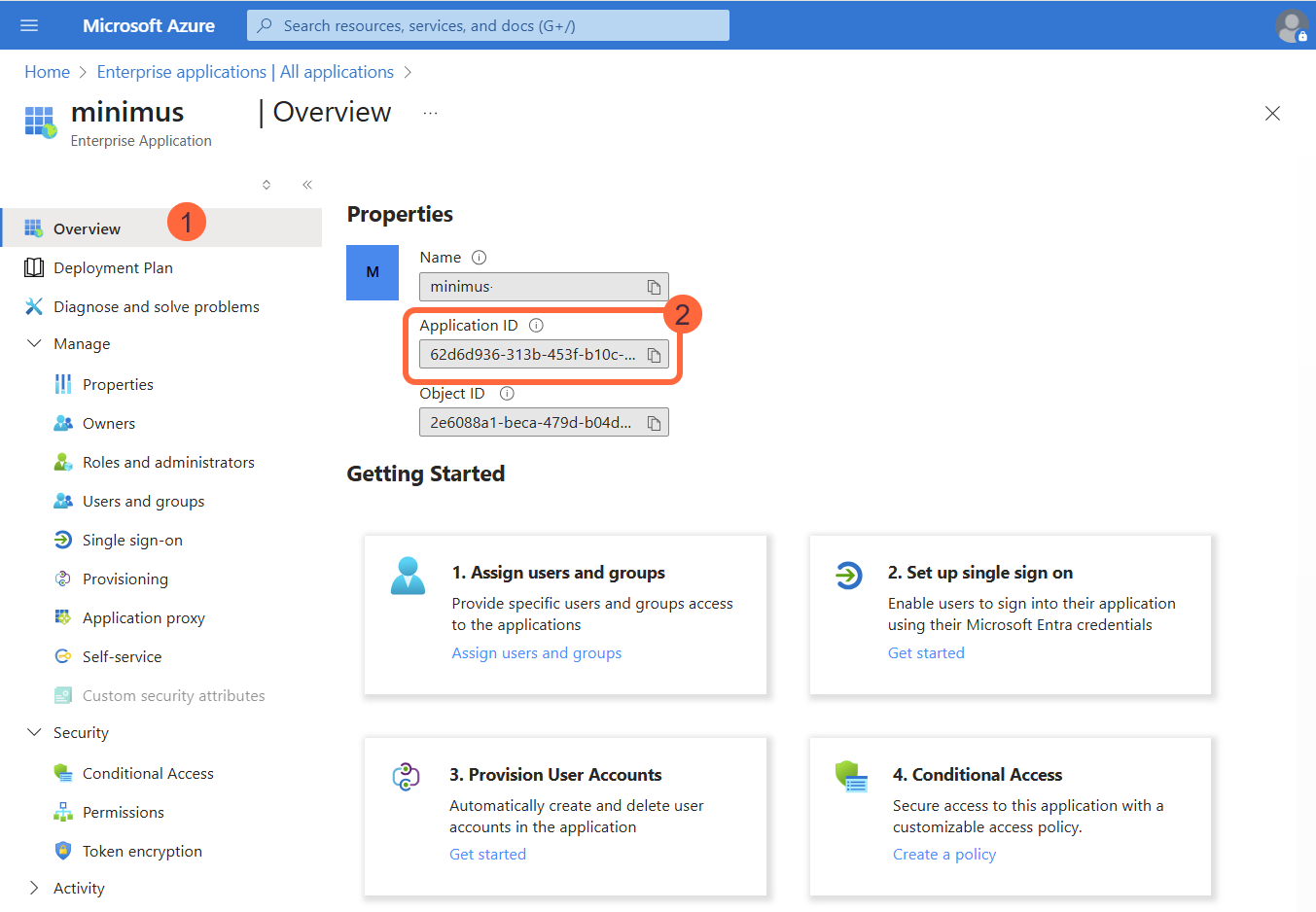 Azure Application Id