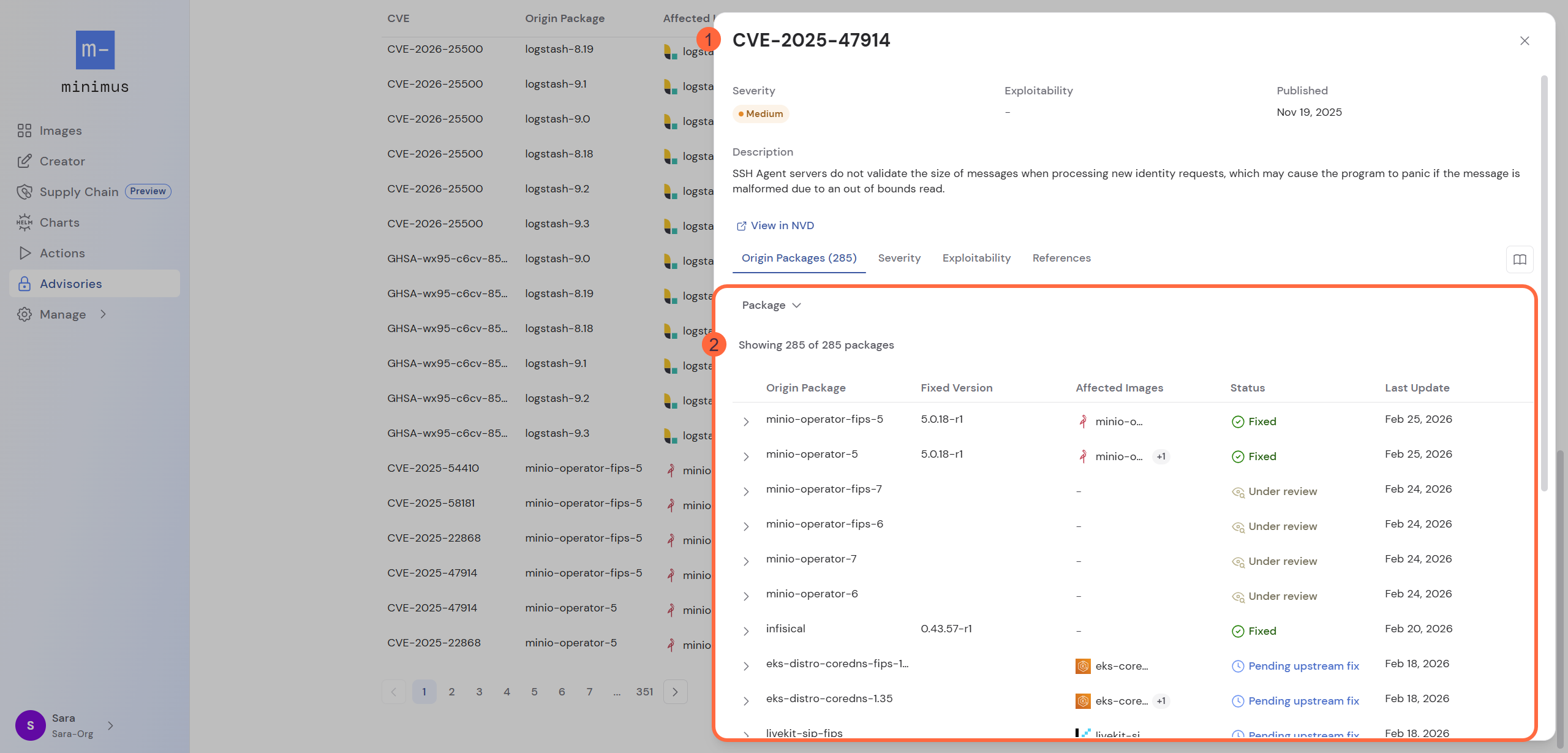 Grouped By Vulnerability