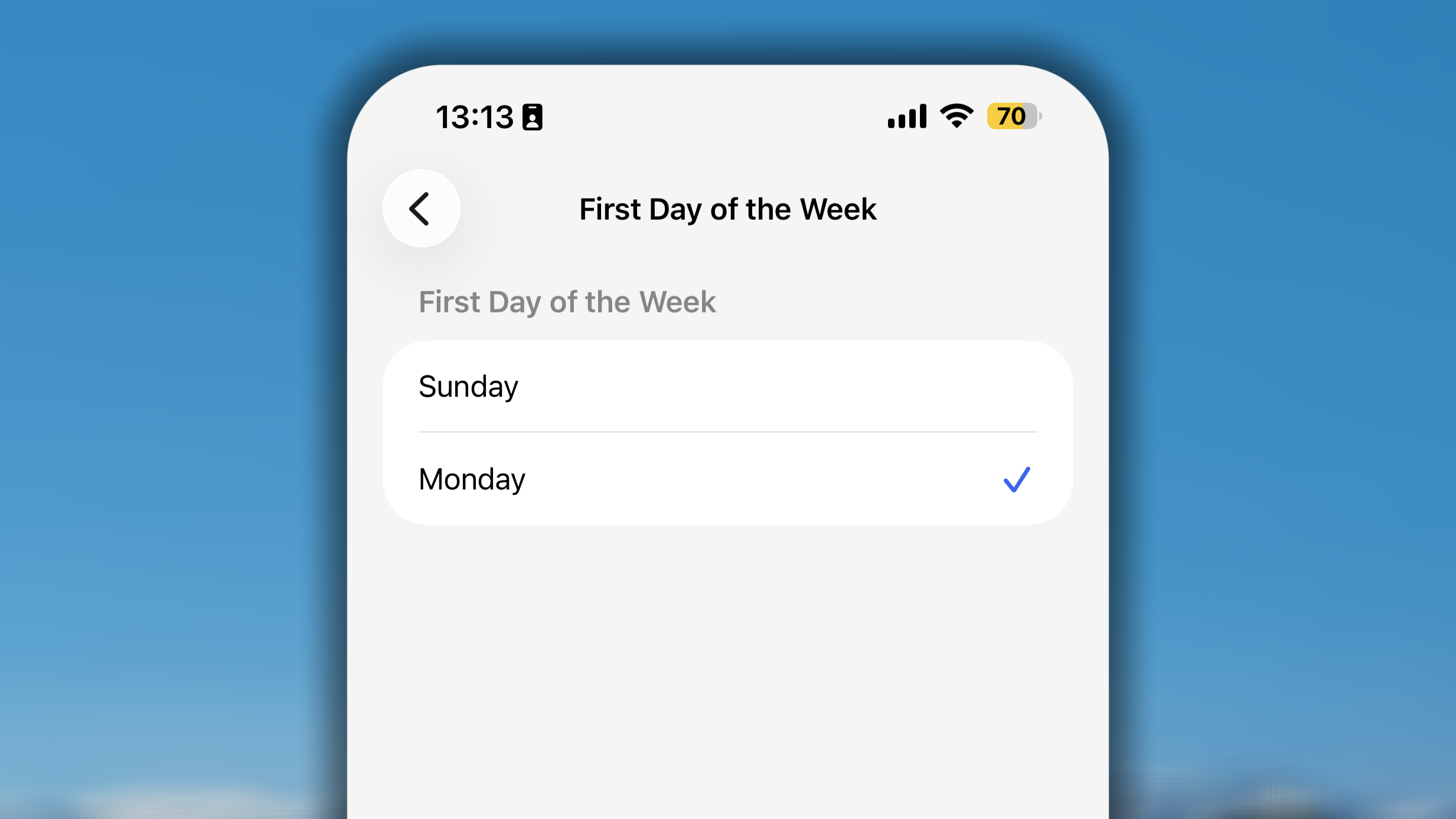 App Behaviour First Day I OS