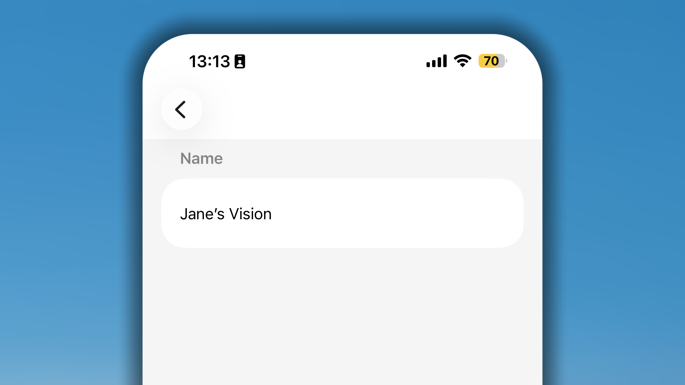 App Behaviour Journal I OS 1