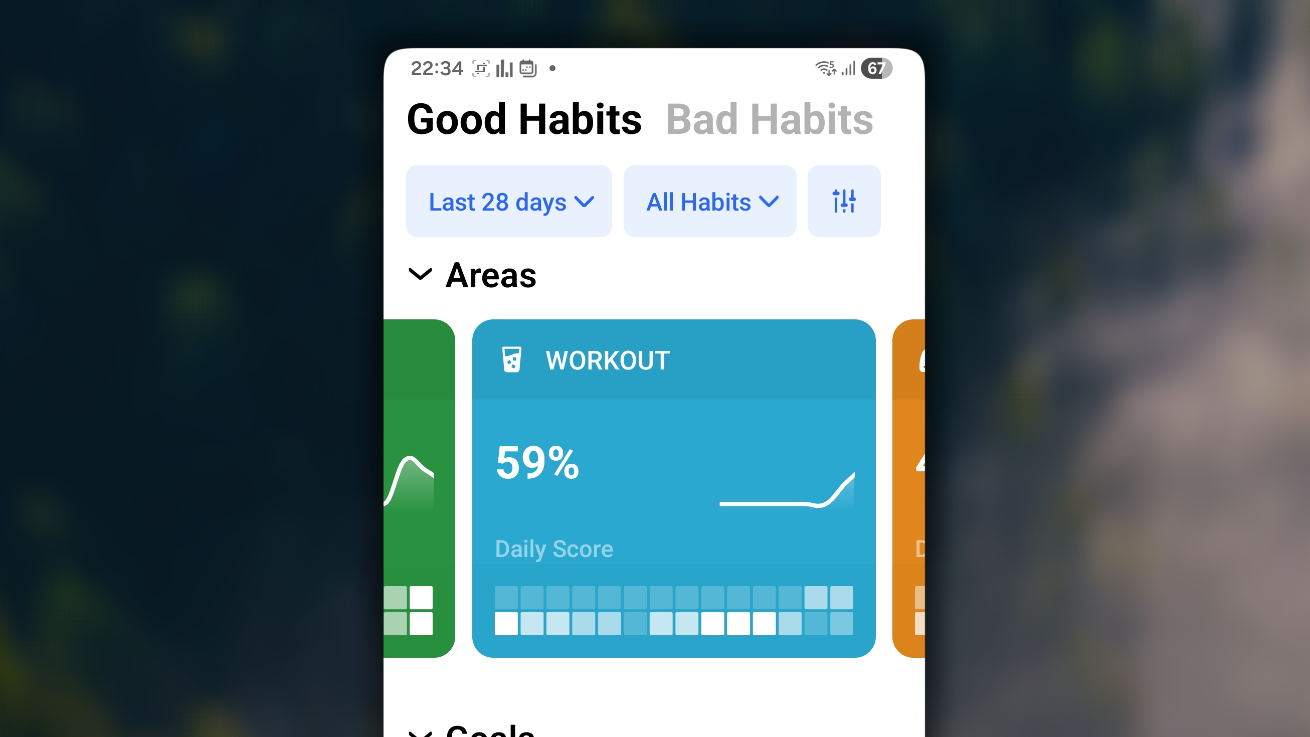 Areas Good Habit I OS