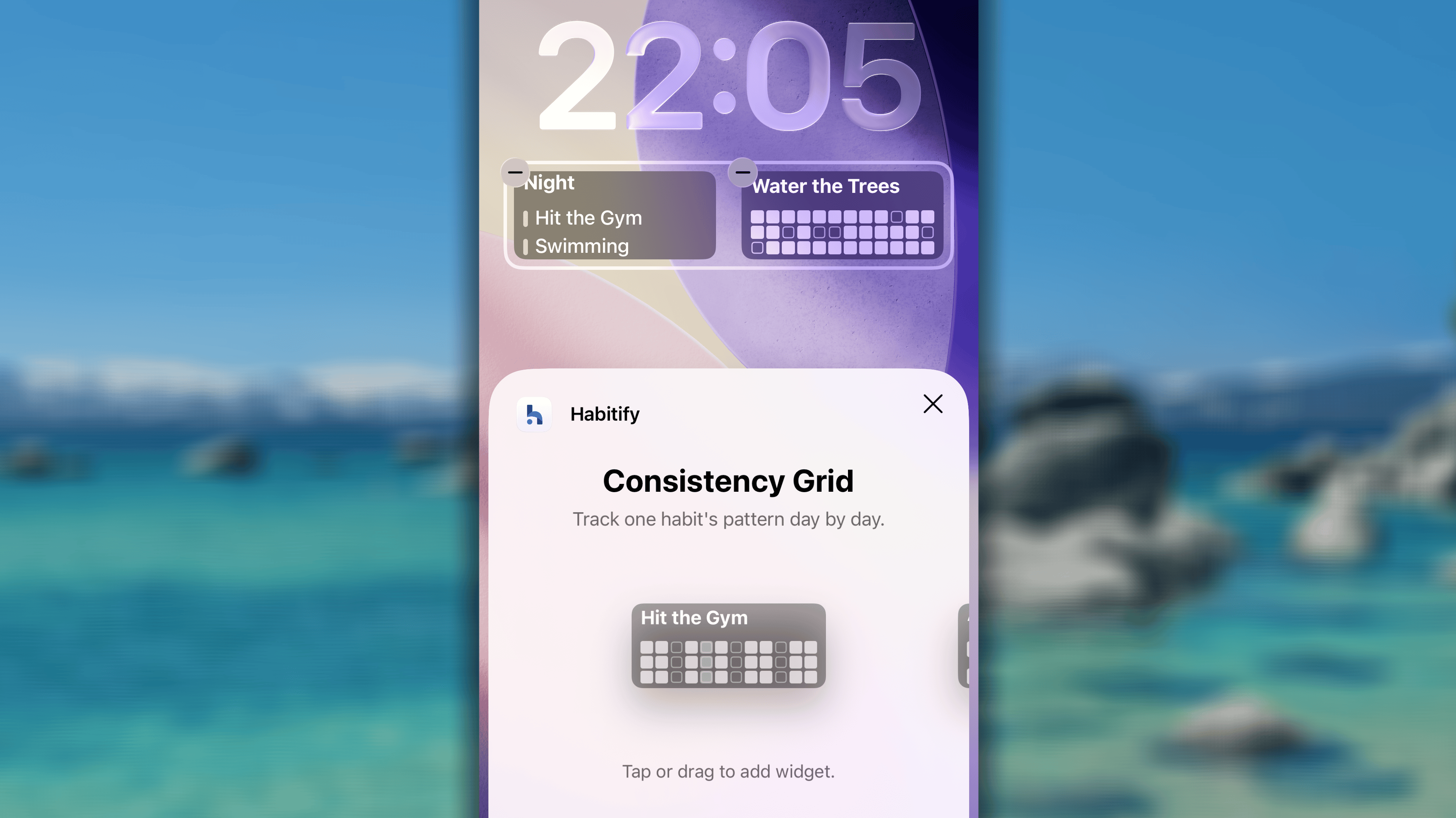 Lockscreen Widget I OS