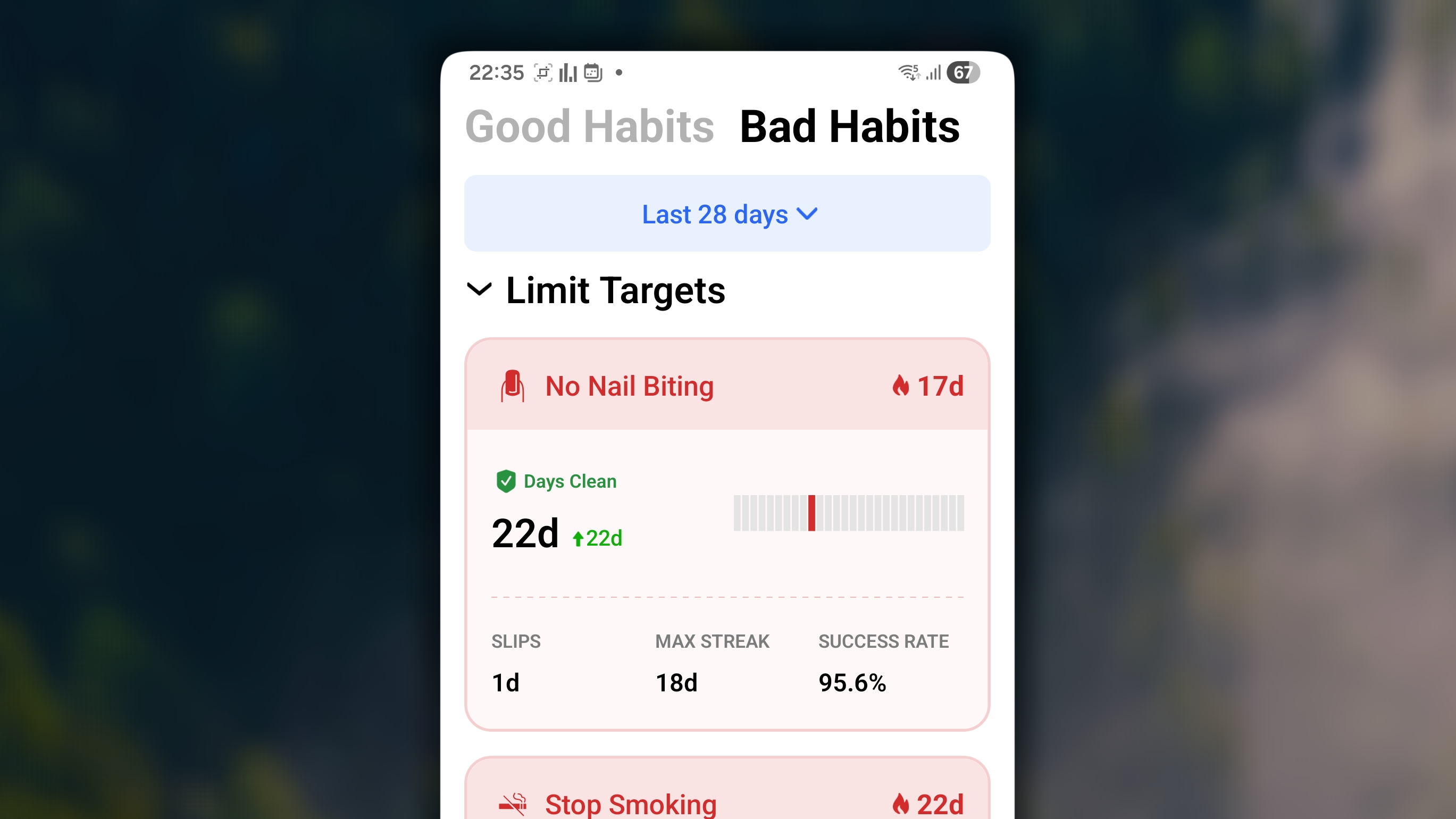 Quit Habit Bad Habit Android