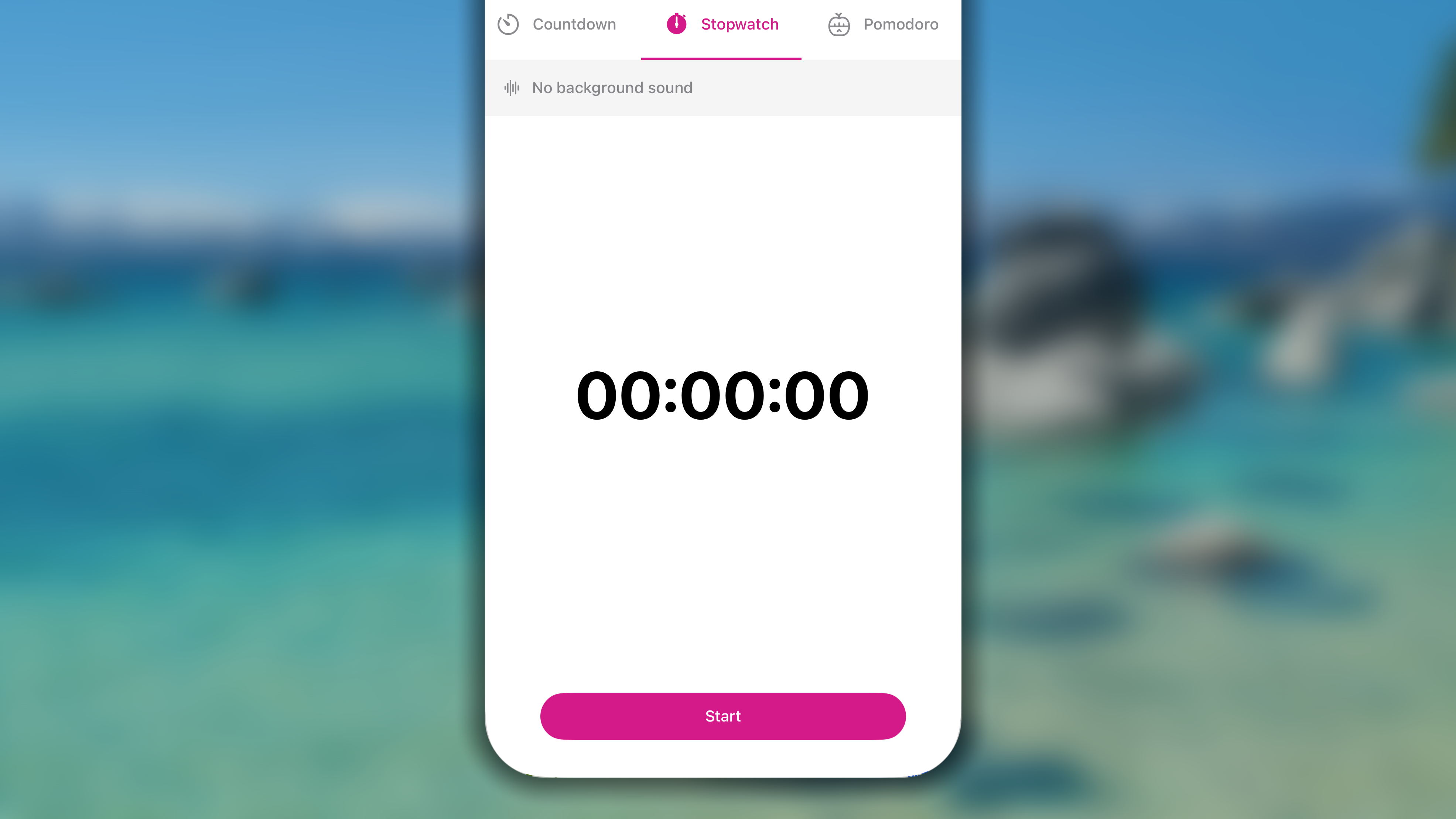 Timer Stopwatch I OS