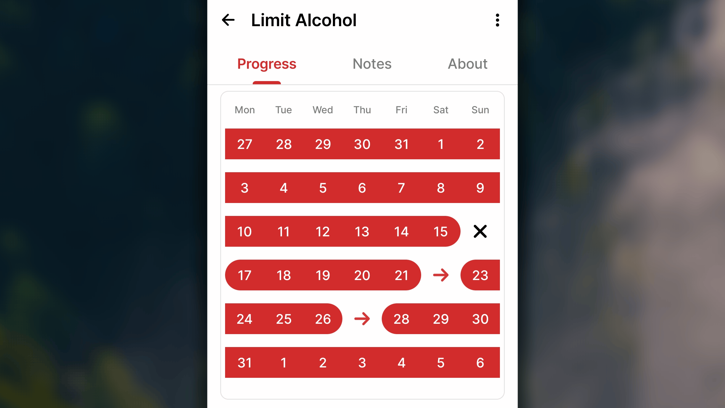 Calendar Bad Habit Single Android